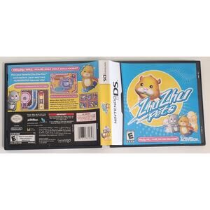 Nintendo DS DSi Game Activision Zhu Zhu Pets Used Complete in Box Works Rated E